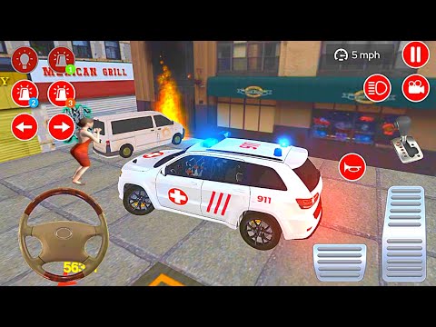American Ambulance Emergency Simulator 2022 - Best Android IOS Gameplay