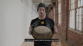 Video thumbnail for Josh Dun SJC Crowd Snare - "Trench" Badge by SJC Custom Drums