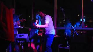 Vanessa Lea &amp; Road Train singing the Eagle Rock song at Bermagui Country  club on 4/4/2014