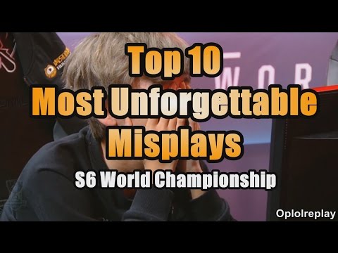Top 10 Most Unforgettable Misplays - LoL S6 World Championship