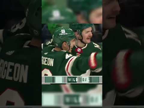 Jared Spurgeon dangles Binnington after a beautiful saucer pass from Nyquist! #nhl #minnesotawild