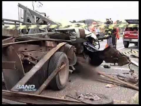 Band Cidade Campinas - acidente anel viário - 13 11 2012