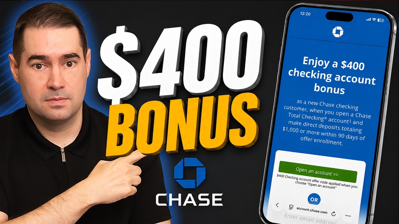 How to Get the Chase $400 Sign up Bonus