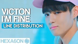 VICTON - I'm Fine Line Distribution (Color Coded)