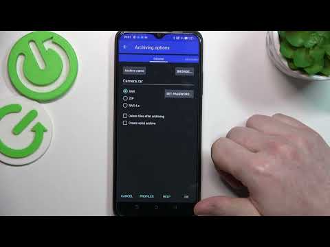 How to Pack Files Into Rar & Zip Archives on Oppo A17?