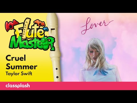 Cruel Summer - Taylor Swift | Recorder Flute Tutorial by Flute Master