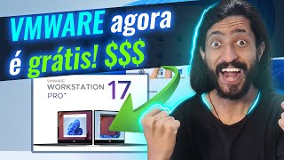 Como e POR QUÊ você DEVE criar uma máquina virtual HOJE MESMO? (VMware agora é GRÁTIS! 💲💲💲)
