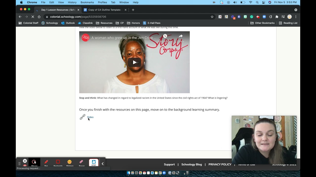CP Unit 1 Outline Walkthrough