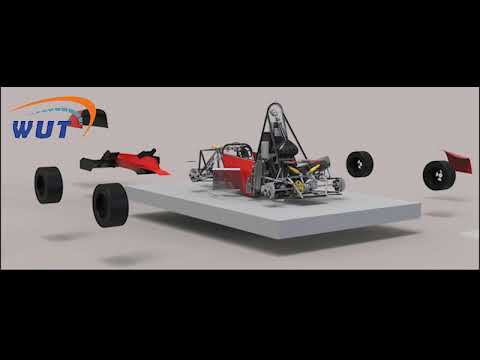 [FSAE] WUT Racing Team. Assembly video of No.19