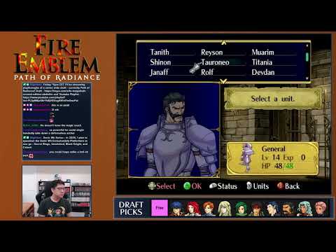 Fire Emblem Series Draft - Path of Radiance (Hard) Finale!