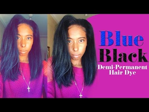 Demi-Permanent Midnight Blue Black | Tutorial | Ion Color Brilliance Video