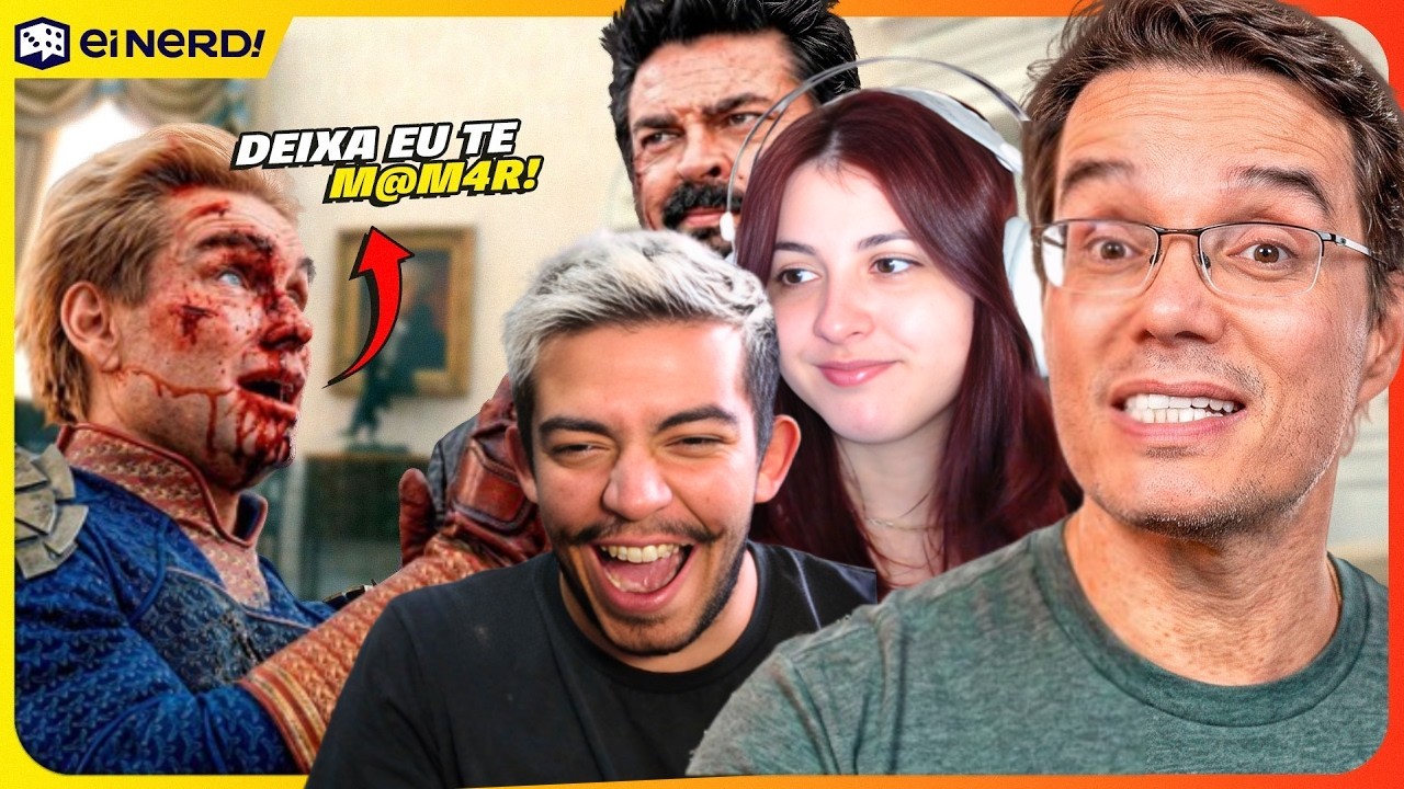 A ÚLTIMA TEMPORADA DE THE BOYS NÃO FAZ SENTIDO! | REACT
