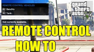 GTA 5 Online RC Personal Vehicle Currently Unavailable How To Guide
