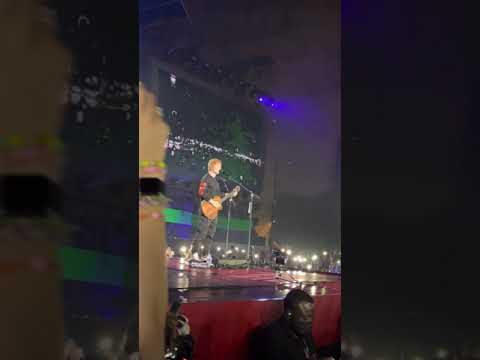 Ed Sheeran Live in Paris - Global Citizen - Thinking out loud