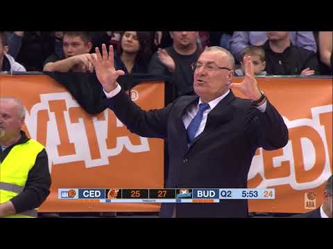 ABA Liga 2018/19 highlights, Semi-finals, Round 1: Cedevita - Budućnost VOLI (25.3.2019)