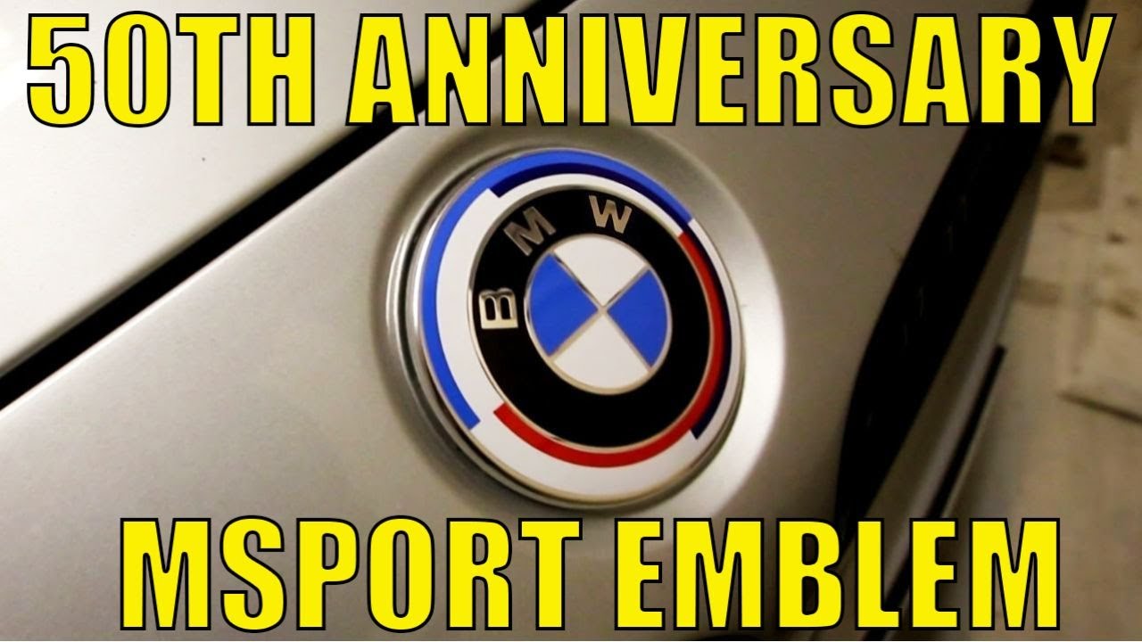 Watch video 50th Anniversary Bmw Emblem (F30/31/80/36) Now 50th Anniversary Bmw Emblem (F30/31/80/36)