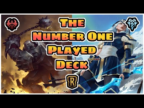 DECK IN EVERY TOURNAMENT LINE-UP!? | Legends of Runeterra Midrange Frostbite Deck | LoR Deck Guide