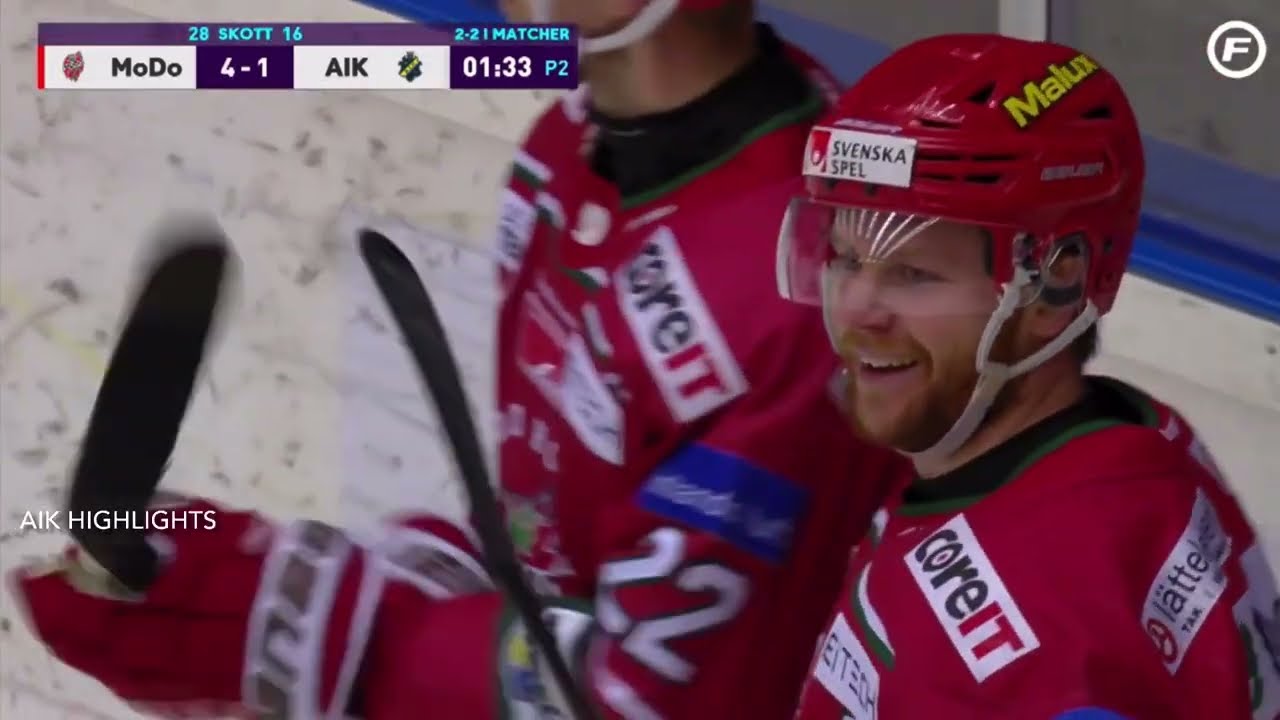 Modo - AIK | Hockeyallsvenskan 2022/23 Kvartsfinal 5:7