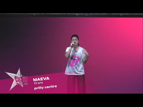 Maeva 10 ans - Swiss Voice Tour 2023, Prilly Centre