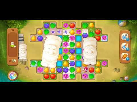 Gardenscapes Level 91