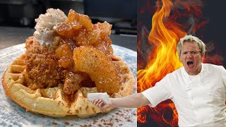 Hell's Kitchen Chicken and Waffles