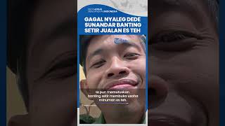 SempatJual 2 Mobil Demi Nyaleg, Kini Dede Sunandar Banting Setir Jualan Es Teh
