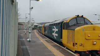 37418 +Caroline inspection saloon on the 2Z03 Brighton to Clapham Junction  leaving Eastbourne