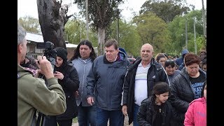 Montenegro Visitó el Barrio de las Canteras de Peralta Ramos
