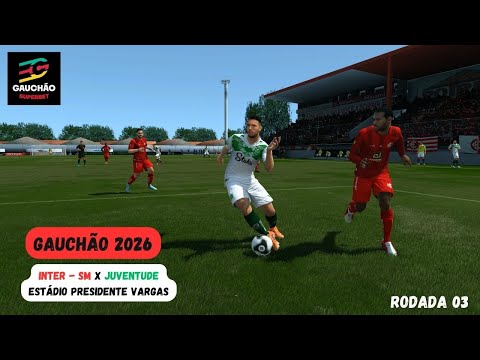 ⚽ GAUCHÃO 2026 – RODADA 03🔥Inter - SM x Juventude | Estádio Presidente Vargas