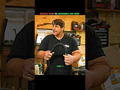 😱BIGGEST HAND VS IMPOSSIBLE BAR BEND🔥