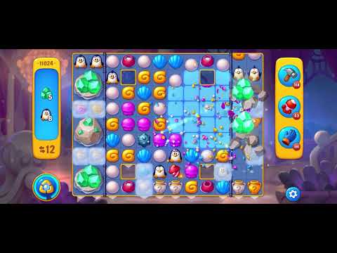 Fishdom level 11024 no boosters フィッシュダム ノーマル