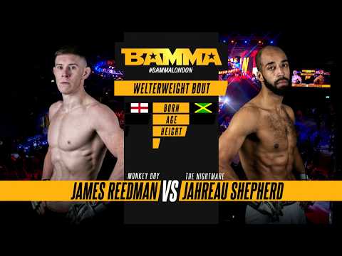 BAMMA 34: James Reedman vs Jahreau Shepherd