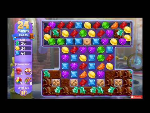 Wonka's World of Candy Level 224 NO BOOSTERS - A S GAMING