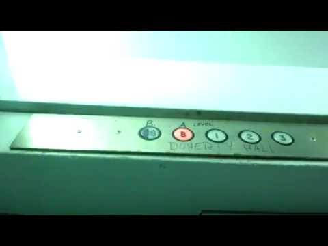 SMALL vintage Westinghouse/Lins elevator 1 – Doherty Hall – Carnegie Mellon Uni. – Pittsburgh, PA