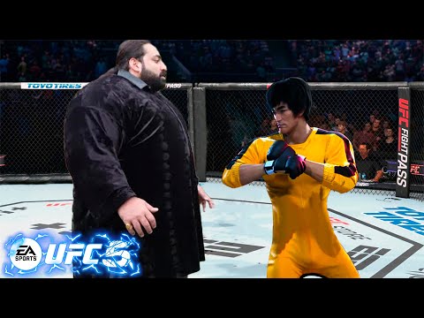 UFC5 Bruce Lee vs Khan Baba EA Sports UFC 5