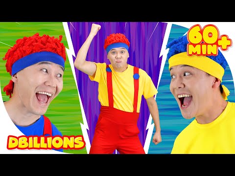 Crazy Mix! | Mega Compilation | D Billions Kids Songs