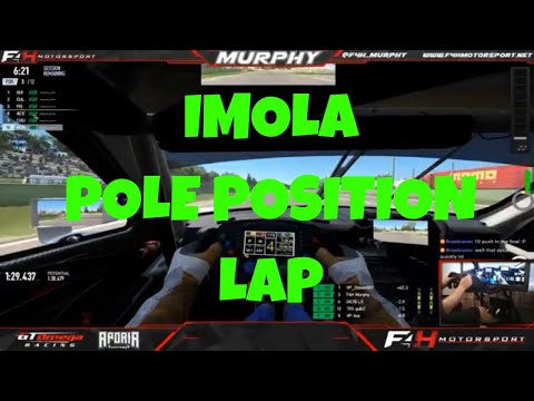 ESL Porject Cars 2 FFA Cup Final - Pole Position Lap 1:39.491 Imola