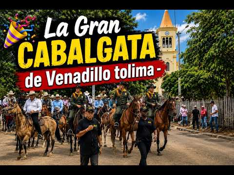 🐎 la Gran Cabalgata de Venadillo, Tolima! 🤠 @electricogamers