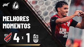 ATHLETICO VENCE GALO MARINGÁ E ESTÁ CLASSIFICADO NO CAMPEONATO PARANAENSE!
