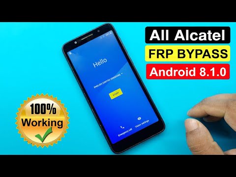 Alcatel 2022 Frp Bypass/Reset Google Account Lock/Alcatel Android 8/9/10 Frp Unlock Easy Without Pc