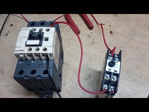 Contactor and timer || learn eee