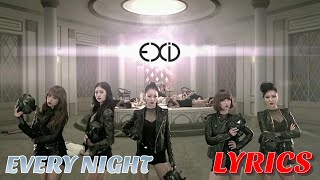 Download lagu KPOP:  EXID - EVERY NIGHT Lyrics mp3 Download lagu KPOP:  EXID - EVERY NIGHT Lyrics mp3