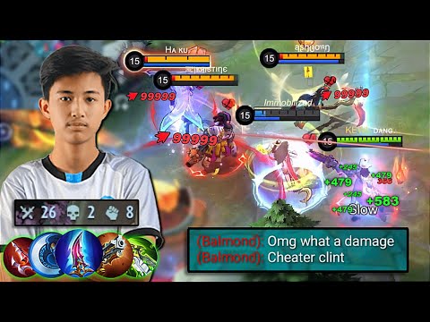 KELRA THANK YOU FOR USING MY ONE SHOT BUILD CLINT ON MPL S10!!😱 26 KILLS TOTALLY DESTROYED ENEMIES!