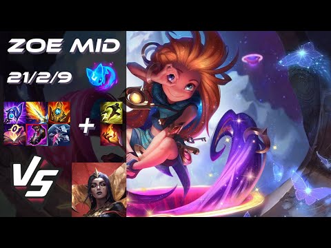 MID Zoe vs LeBlanc - EU Grandmaster Patch 26.1