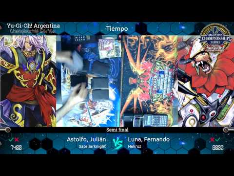 YACS 5ta Ronda - Semifinal - Julián Astolfo (Satellarknight) vs Fernando Luna (Nekroz)