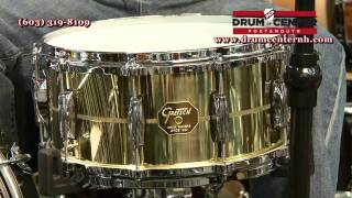 Video thumbnail for Gretsch Spun Brass Snare Drum - 6.5x14 - G4164SB by Drum Center of Portsmouth