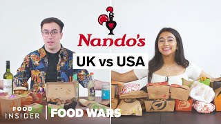 US vs UK Nando’s | Food Wars