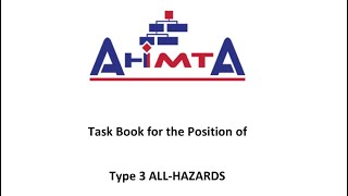 All-Hazards Position Task Book Tutorial
