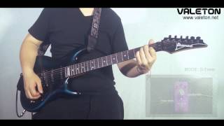 Video thumbnail for Coral Mod 16 Modes Modulation Effects Demo [ Valeton - Coral Series Pedal ] by Valeton