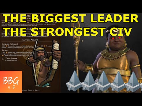 Nubia is the MOST CONSISTENT Multiplayer Civ! | BBG Civ Spotlight